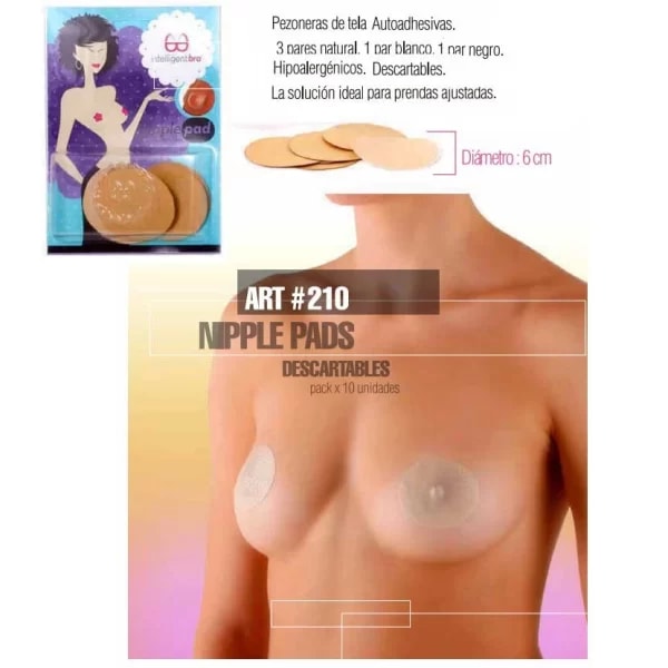ART.IB210 PEZONERA DE TELA DESCARTABLE DIEZ UNIDADES