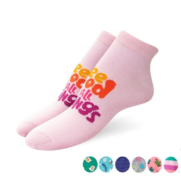 ART.PE101ES PACK X3 MEDIAS DAMA SOQUETE ESTAMPADO