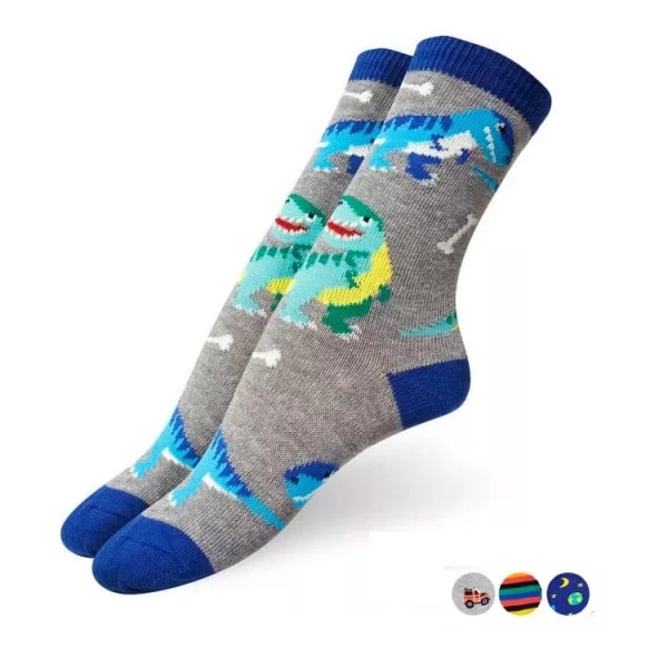 ART.EL1020V MEDIAS NIÑOS 1/2 CAÑA VARON ESTAMPADO