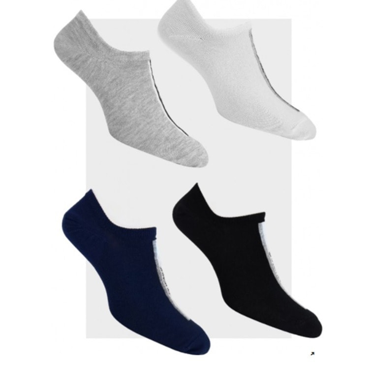 ART.PK6045 PX3 MEDIAS INVISIBLES HOMBRE CON MOTIVO «EVERYDAY MK HOMME»