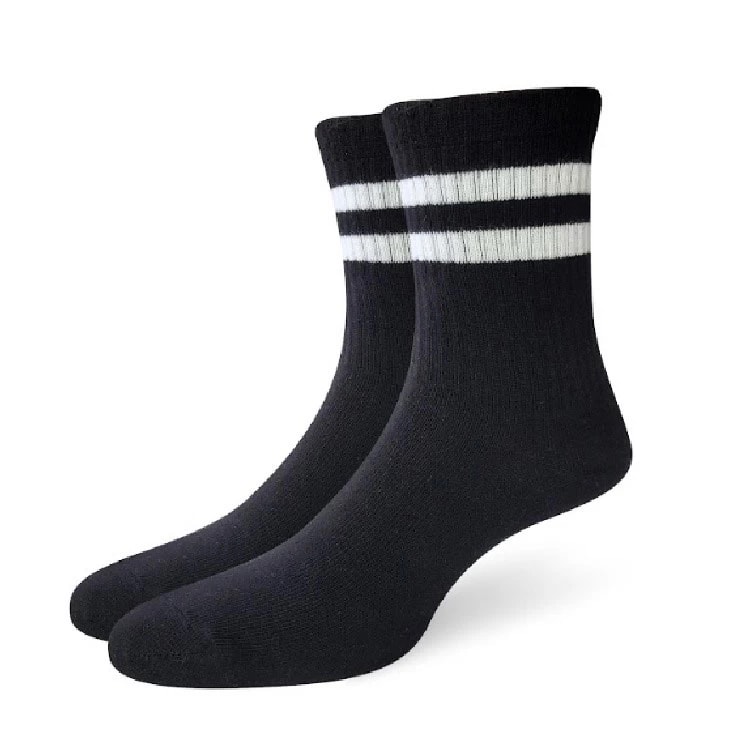 ART.PE402R PACK X3 MEDIAS HOMBRE CAÑA 1/3 MORLEY RAYADO