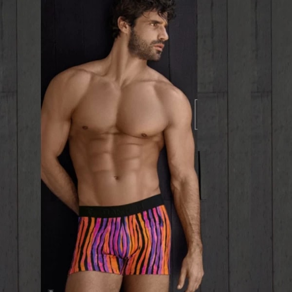 ART.BK602120 BOXER ALGODON Y LYCRA DIGITAL RAYAS