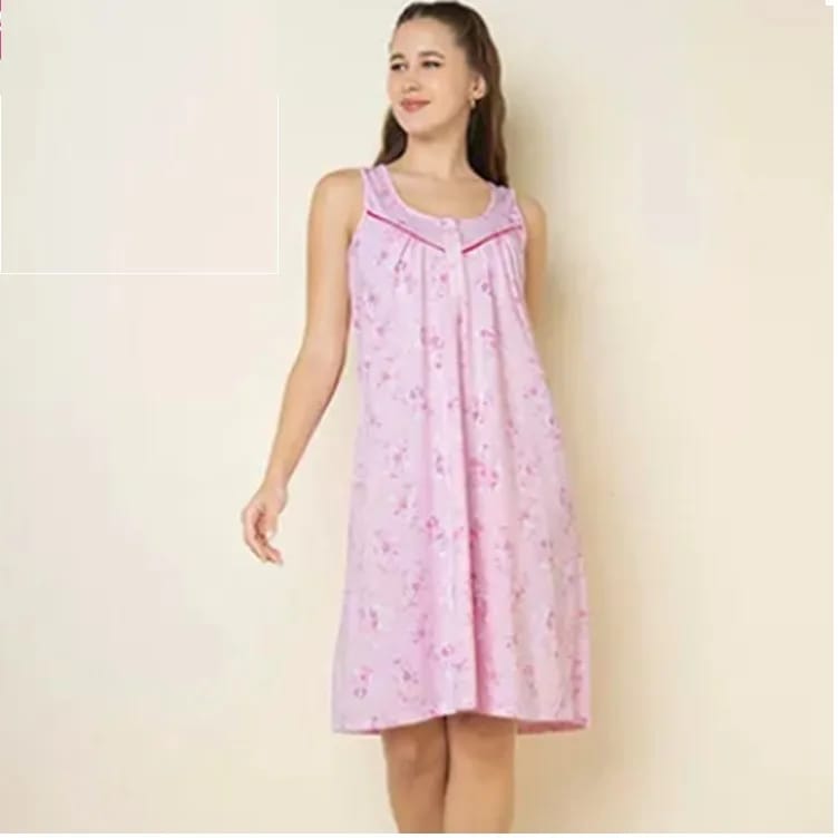 ART.LX25882 CAMISON DE JERSEY ESTAMPADO FLORES
