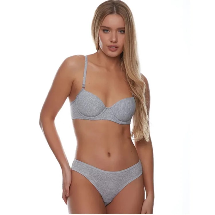 ART.CL1011 CONJUNTO TAZA SOFT CON BASE DE ALGODON LYCRA Y COLALESS