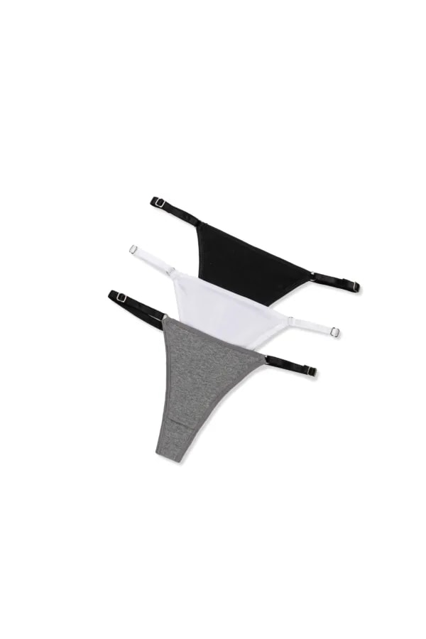 ART.FR544 PACK X 3 TANGA REGULABLE DE MORLEY