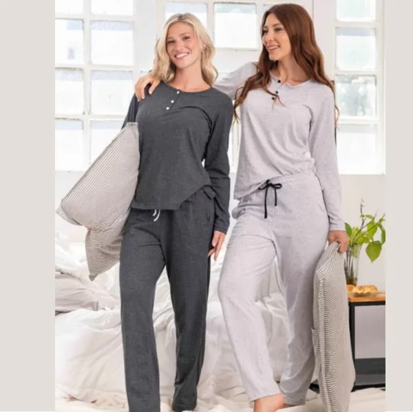 ART.FR24 PIJAMA DE JERSEY BUTONE CON CARTERA Y BUTON