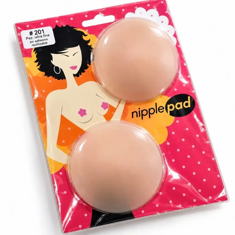 ART.IB201 NIPPLE ULTRA FINA SILICON SIN ADHESIVOS REUTILIZABLE